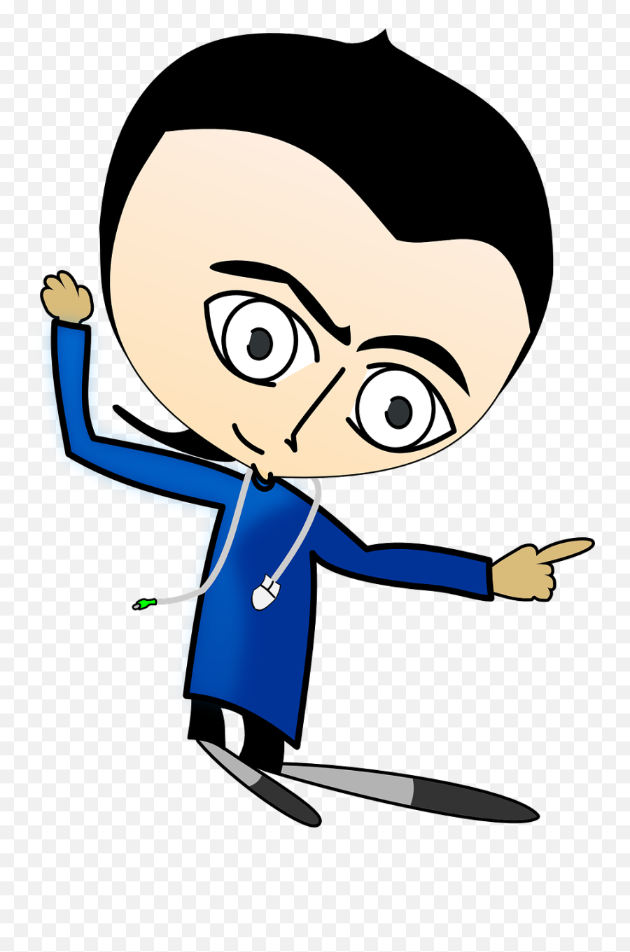 Nerd Geek Boy Man Cartoon - Nerd Emoji,Thinking Emoticon