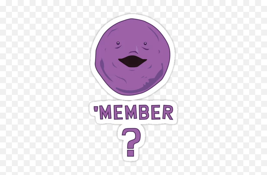 Member Berries - Cartoon Emoji,Member Berries Emoji