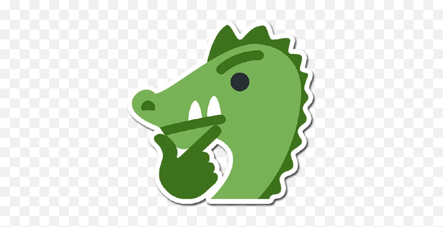 Personal Nodejs - Clip Art Emoji,Alligator Emoji