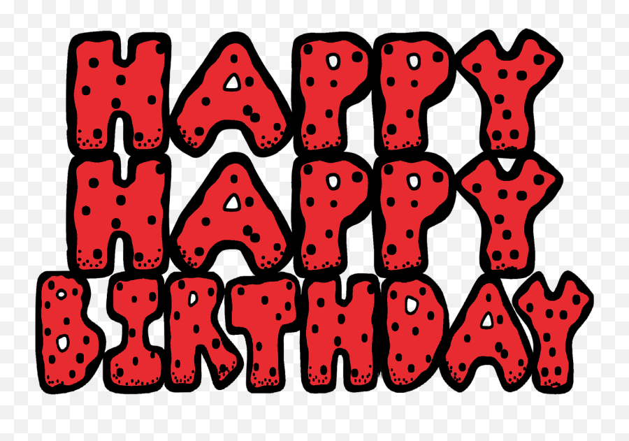 Happy Birthday Ladybug Polka Dots Happy Birthday - Lady Bug Happy Birthday Emoji,Happy Birthday Emojis