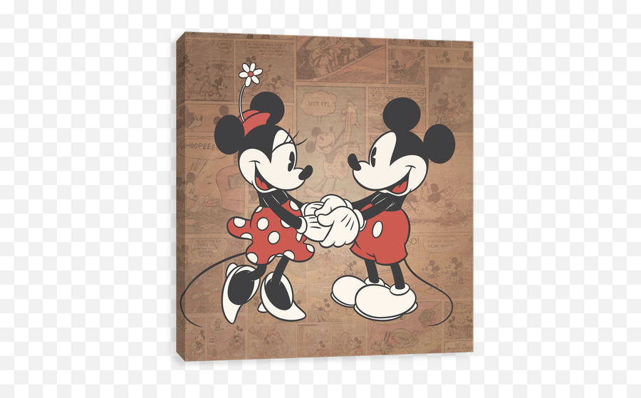 Mickey Minnie - Mickey And Minnie Holding Hands Easy Emoji,Girls Holding Hands Emoji