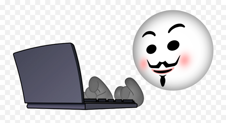 Anonymous Emoji - Clip Art,Emoji Lingo