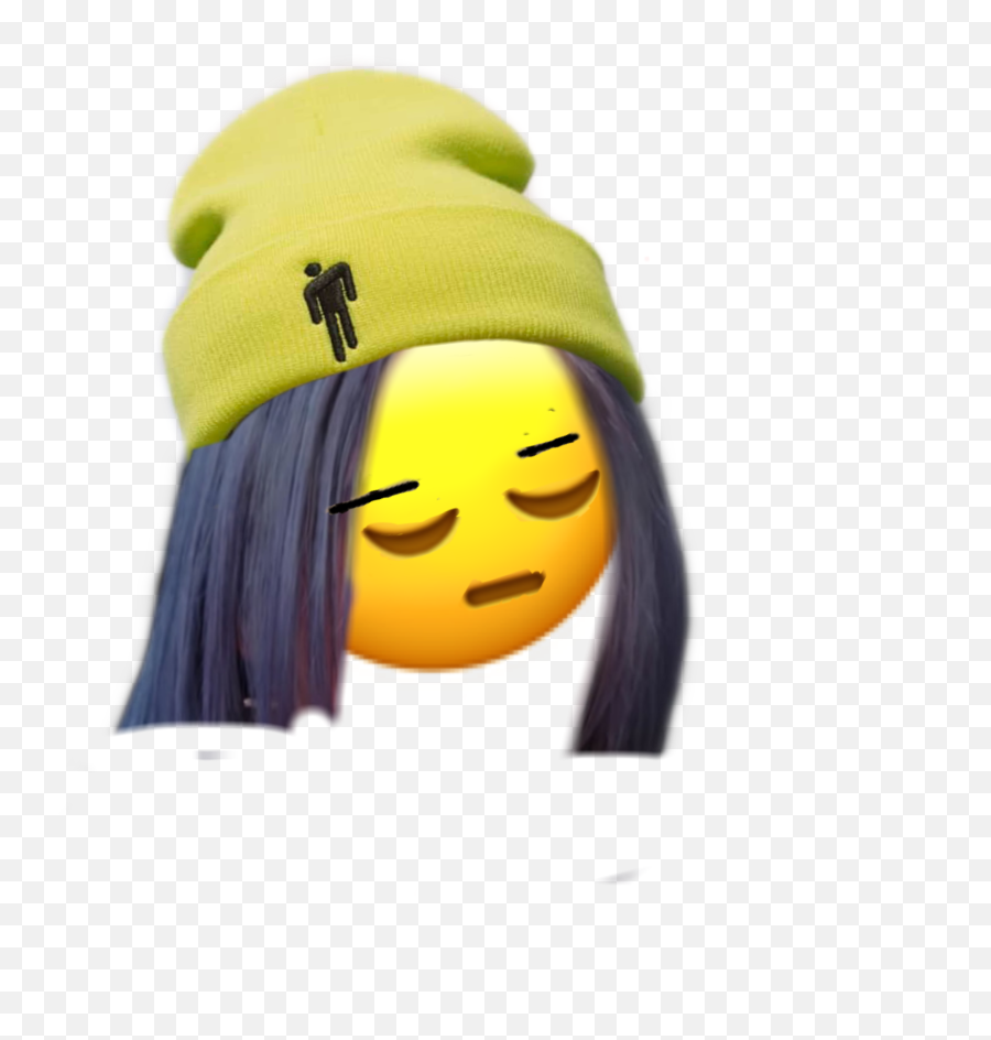 Billie Eilish Billieeilish Emoji - Knit Cap,Knit Emoji