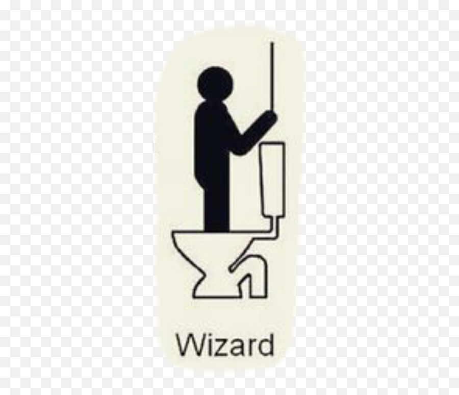 Usethat Wizard Toilet Wc Wand Freetoedit - Muggles Vs Magos Emoji,Toilet Wc Emoji