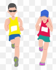 Marathon Runner - Running Cartoon Png Emoji
