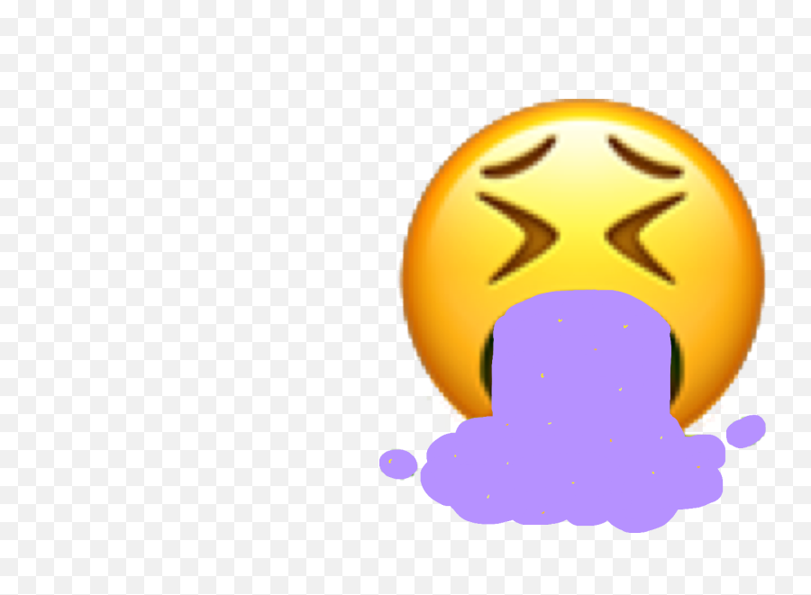 Vomit Purple Howgirl Howgirlsvomit - Illustration Emoji,Vomiting Emoji Animated