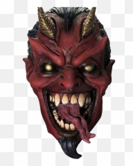 Devil Head Png - Face Full Size PNG Download Mask Emoji