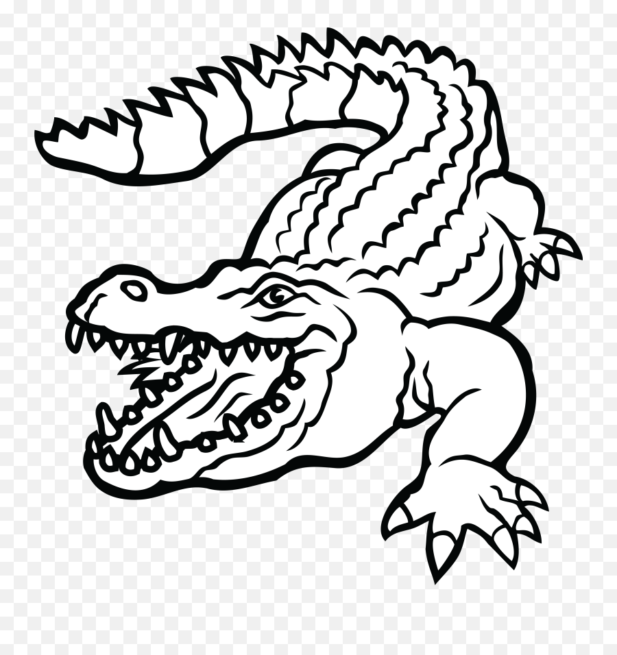 29 Alligator Clipart Angry Alligator Free Clip Art Stock - Crocodile Clipart Black And White Emoji,Flag Alligator Emoji