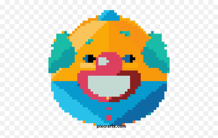 Clown - Printable Pixel Art Sonic Mania Eggman Gif Emoji,Clown Emojis