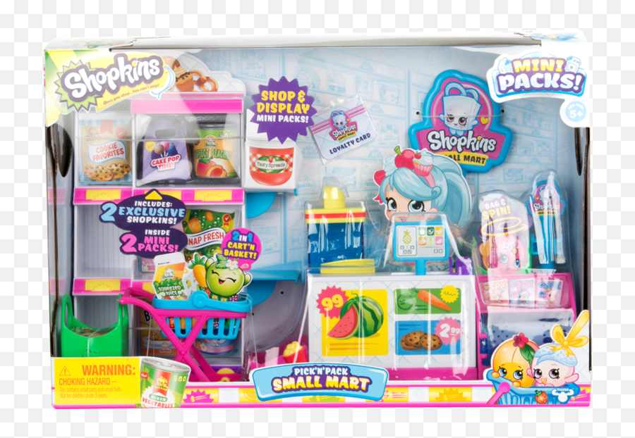 Shopkins Season 10 Grab Nu0027 Go Small Mart Playset Lemony - Shopkins Season 10 Small Mart Emoji,Dominican Republic Emoji