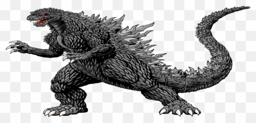 Shin Godzilla Drawing Easy - Transparent Background Godzilla Png Emoji,Godzilla Emoji