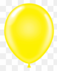 Bright Yellow Latex Balloons - Color Yellow Balloon Clipart Emoji,Emoji Balloon Arch