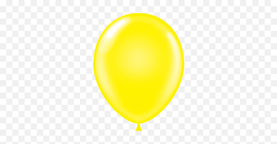 Bright Yellow Latex Balloons - Color Yellow Balloon Clipart Emoji,Emoji Balloon Arch