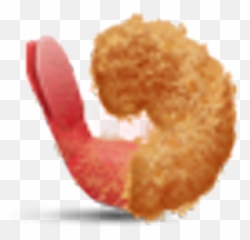 Shrimp Emoji - Fried Png