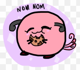 Nom Food Cookie Nomnom Freetoedit - Clip Art Emoji
