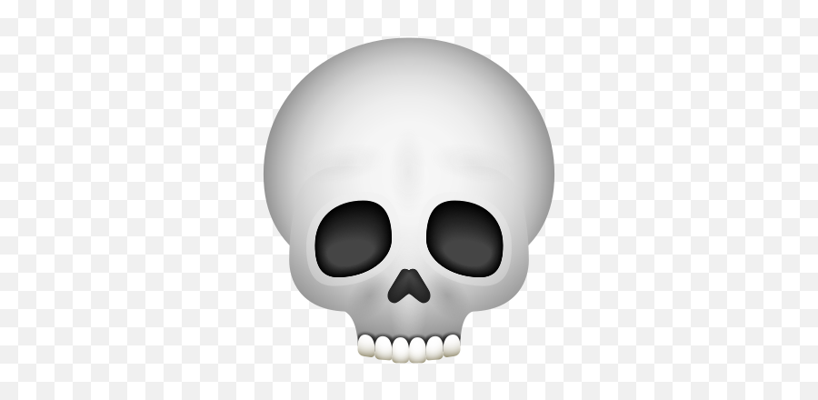 Skull Icon - Skull Emoji,Death Face Emoji
