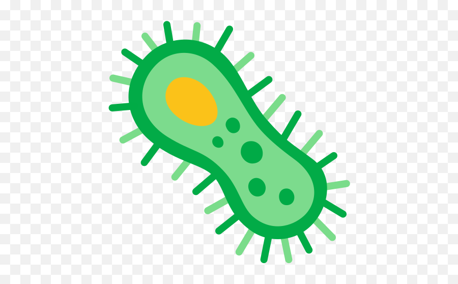 Microbe Emoji - Clip Art,Emoji Virus