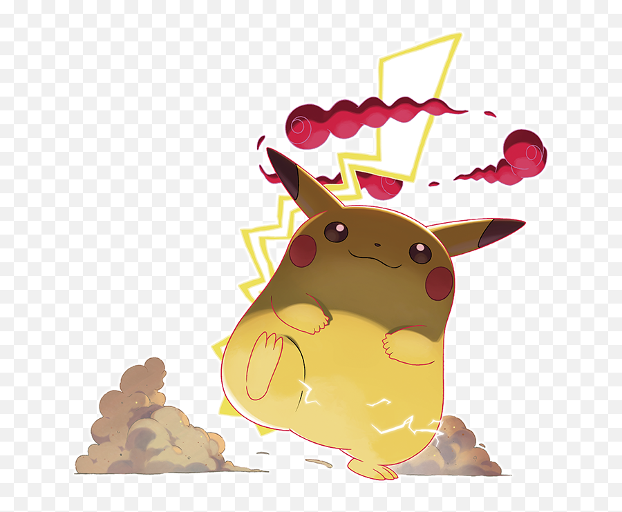 Pokemon Swish - New Gigasomething Forms Video Games Books Gigantamax Pikachu Emoji,Swish Emoji