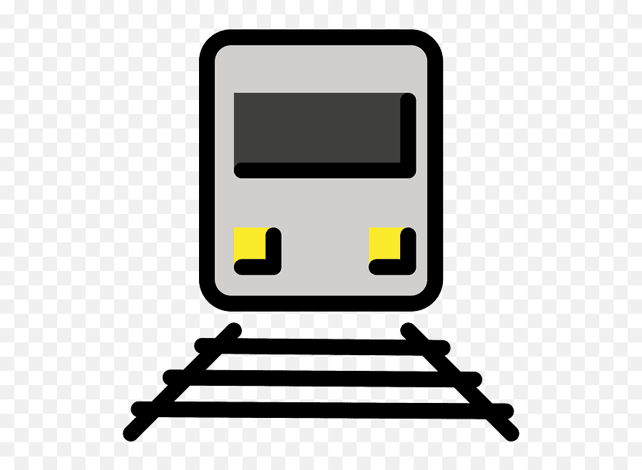 Train Emoji Clipart - Emoji Tren,Train Emoji Transparent