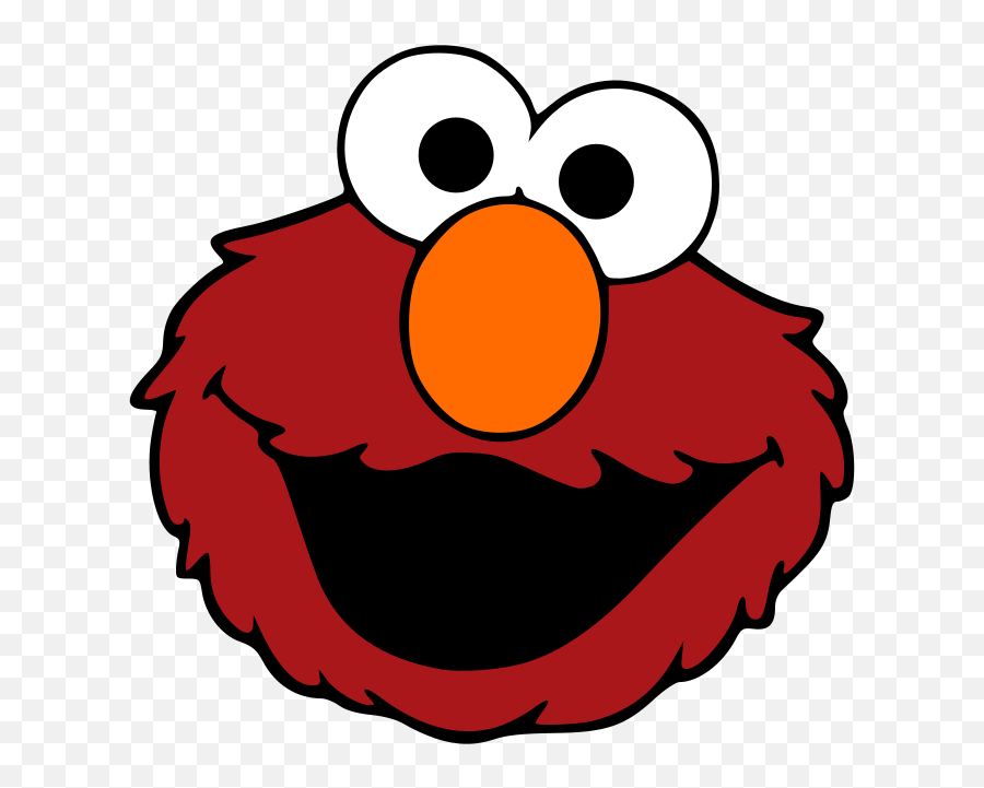 Elmo Head Sesame Street Free Svg File - Elmo Clipart Emoji,Elmo Emoji