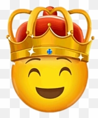 Emoji Clipart King Emoji King Transparent Free For Download - Smiley ...
