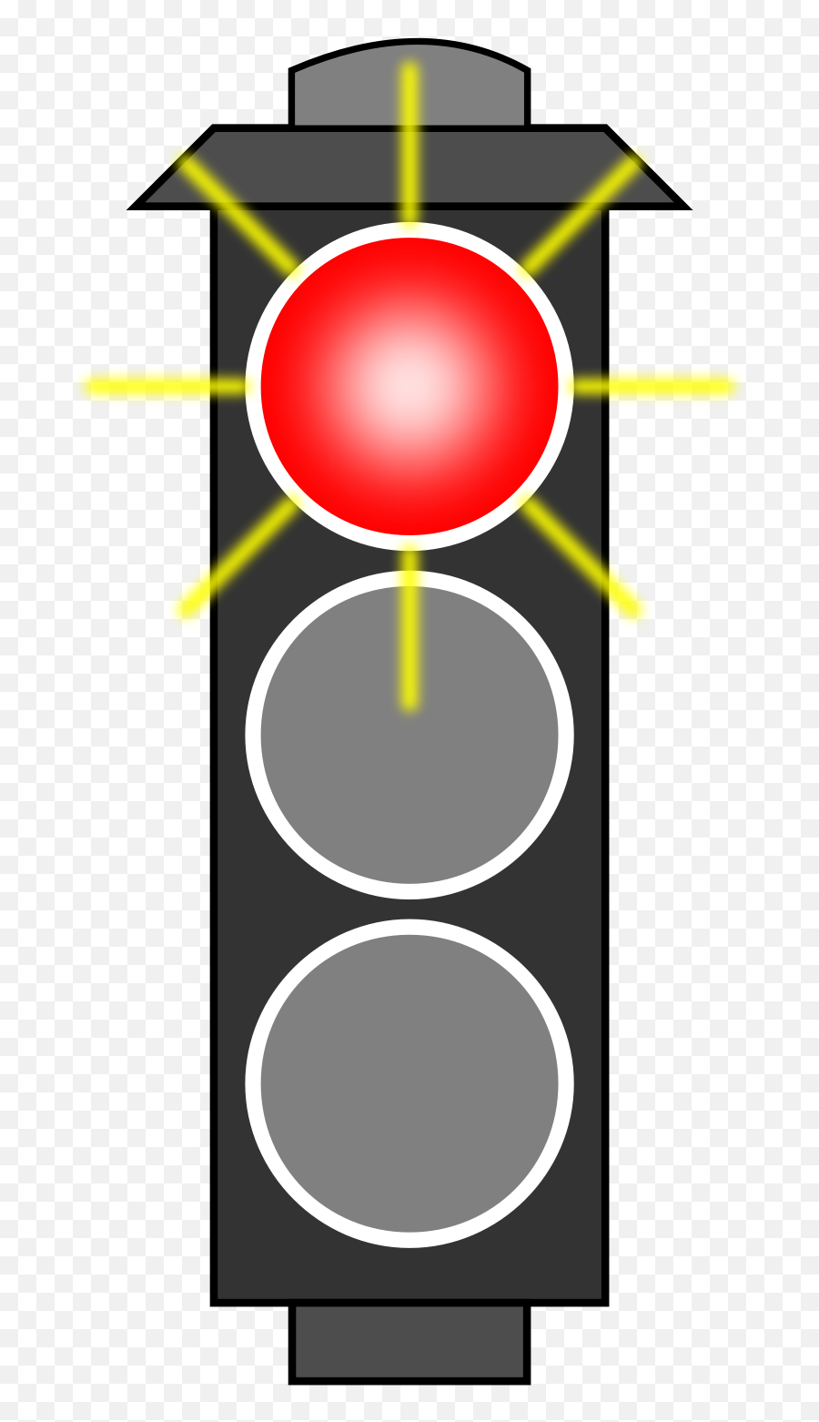Red Amber Green Traffic Light - Transparent Traffic Light Png Emoji,Red Light Emoji