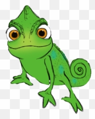 Lizard Disney Rapunzel Cute Green Freetoedit - Drawing Pascal Tangled Emoji