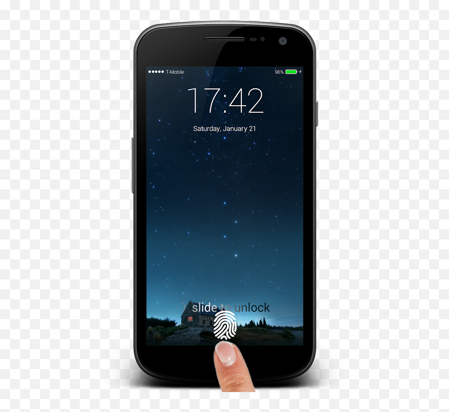 Finger Lockscreen Ios10 Style 1 - Mobile Phone Emoji,Ios 10 Emojis For Android Apk
