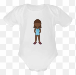Swim Girl - Cartoon Emoji,Emoji Bathing Suit