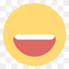 Emo Emoticon Face Emoji Big Smile Free Icon Of 01 - Circle