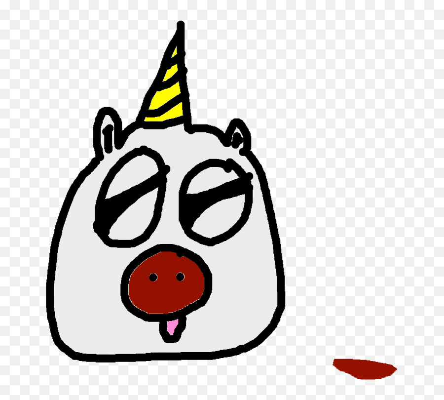Derpy Unicorn Spin Draw - Clip Art Emoji,Derpy Emoji