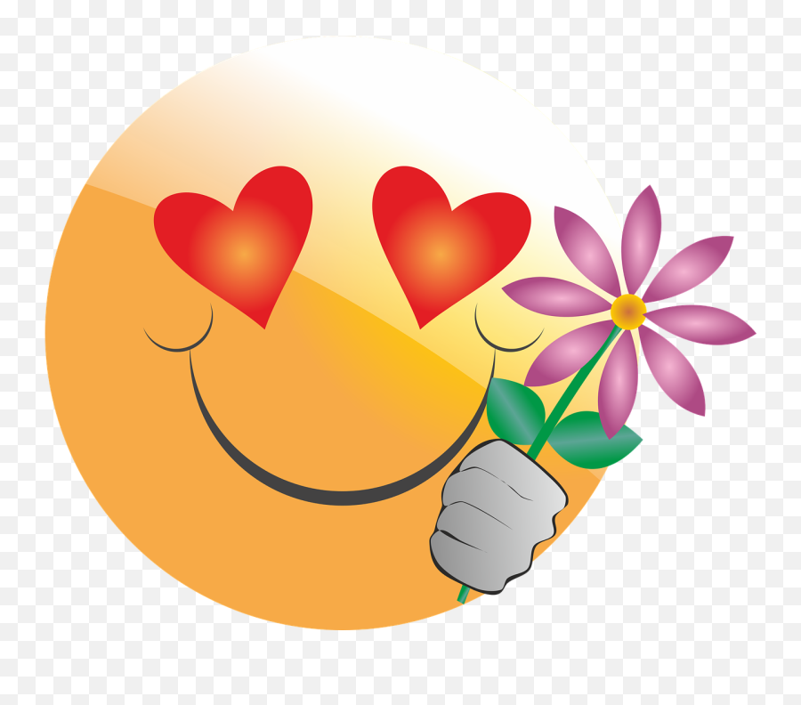Emoticon Smiley Love Affection Feeling - Romantic Emoji For Whatsapp,Eyes Emoji