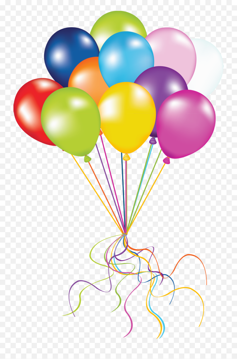Celebrate Party Birthday Happy Bir - Balloons Transparent Background Emoji,Birthday Balloon Emoji