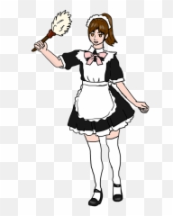Maid Housekeeper Cleaning - Ama De Llaves Dibujo Emoji