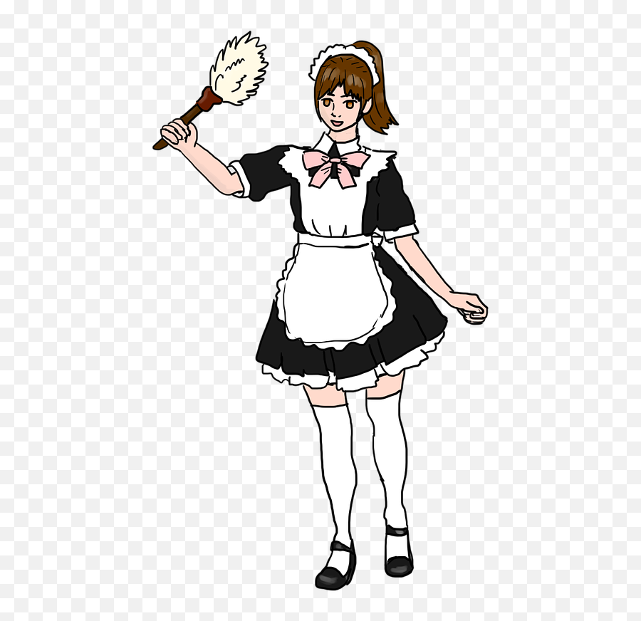 Maid Housekeeper Cleaning - Ama De Llaves Dibujo Emoji,House Cleaning Emoji