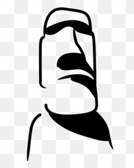 Moai Png Free - Icon Emoji