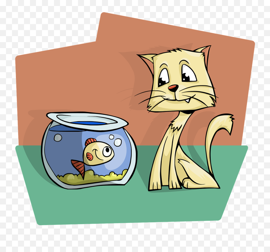 Cat Kitty Aquarium Fish Smile - Cat Emoji,Funny Thanksgiving Emoji