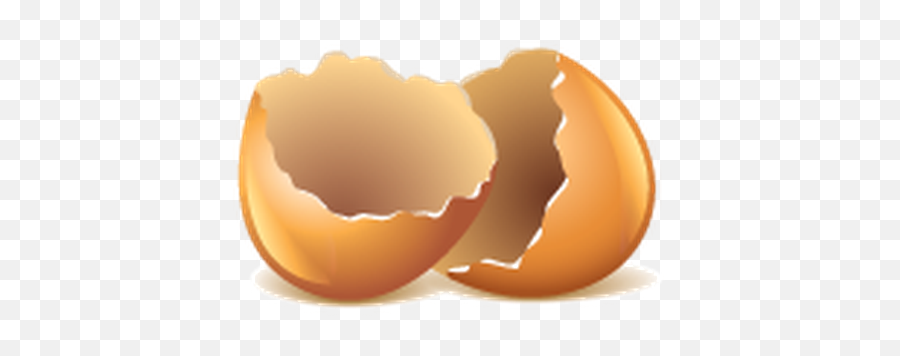 Cracked Brown Egg With Chick Clipart In - Egg Shells Clipart Png Emoji,Chicken Hatching Emoji
