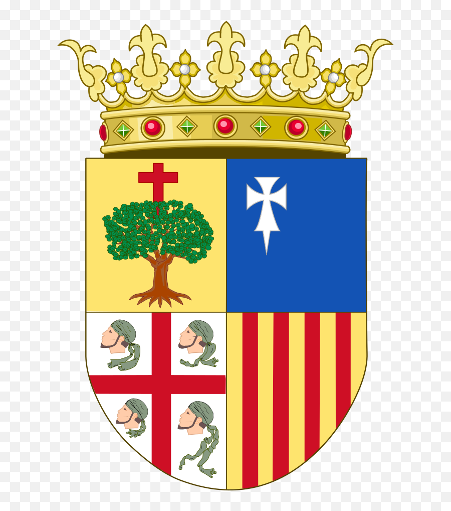 Coat Of Arms Of Aragon - Kingdom Of Aragon Coat Of Arms Emoji,St Croix Flag Emoji