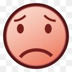 Phantom Open Emoji 1f61f - Portable Network Graphics,Happy Emoji