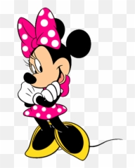 Minnie Mouse Polka Dot Disney Birthday - Printable Clip Art Emoji