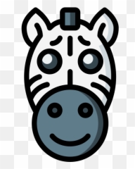 Zebra - Taco Stop Emoji,Zebra Emoticon