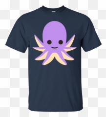Octopus Emoji T - Sunflower Kind Shirt,Octopus Emoji