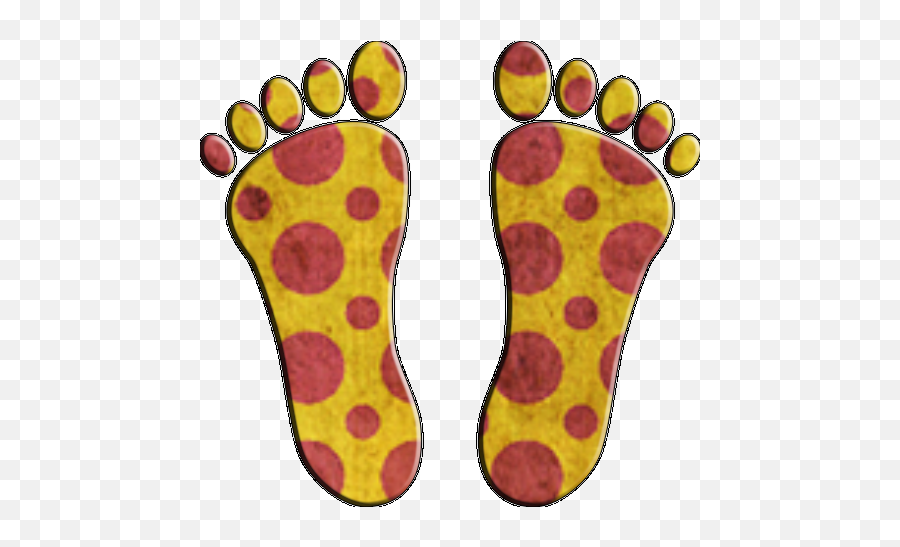 Footprints Foot Feet - Circle Emoji,Foot Emoji