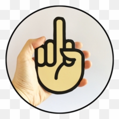 A Foam Finger - Middle Finger Full Size Png Download Seekpng Middle Finger Icon Png Emoji,Bird Finger Emoji