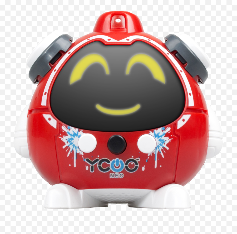 Quizzie Red Ycoo - Quizzie Robot Toy Emoji,Squirt Emojis