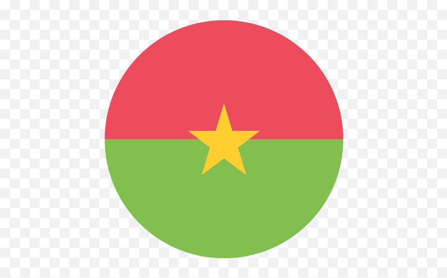 Flags Emoji Flags Icon - Round Burkina Faso Flag,Bermuda Flag Emoji
