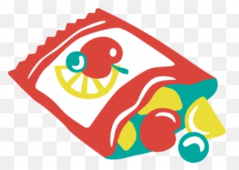 Transparent Fruit Snacks Clipart - Art Emoji
