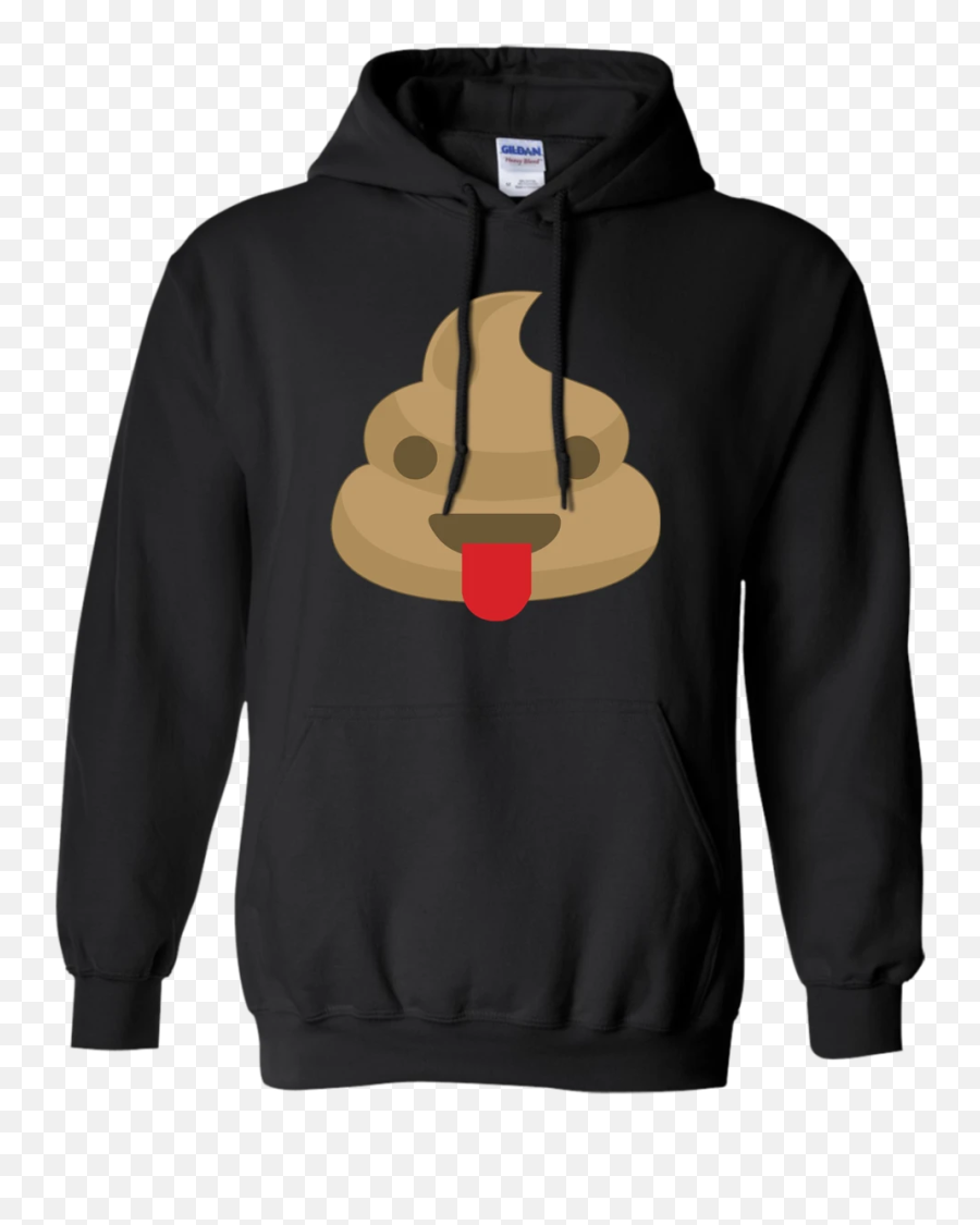 Emoji Poo Or Poop Tongue Out Pullover Hoodie 8 Oz - You Wish Upon A Star Teachers,Toungue Out Emoji