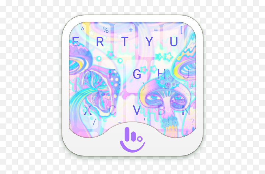 Download Magic Mushrooms Keyboard Theme For Android Myket - Visual Arts Emoji,American Flag Emoji Galaxy S7